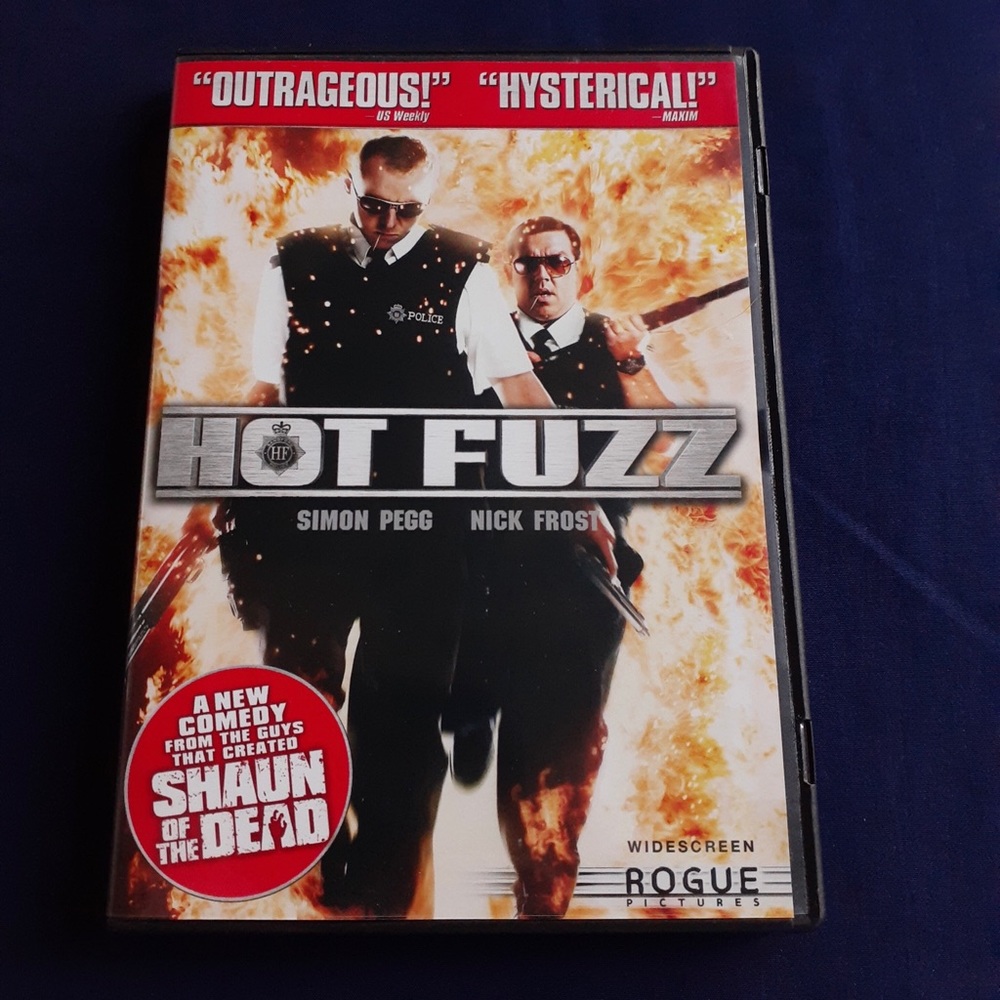 Free if Bundled! Hot Fuzz (DVD, 2007, Widescreen)